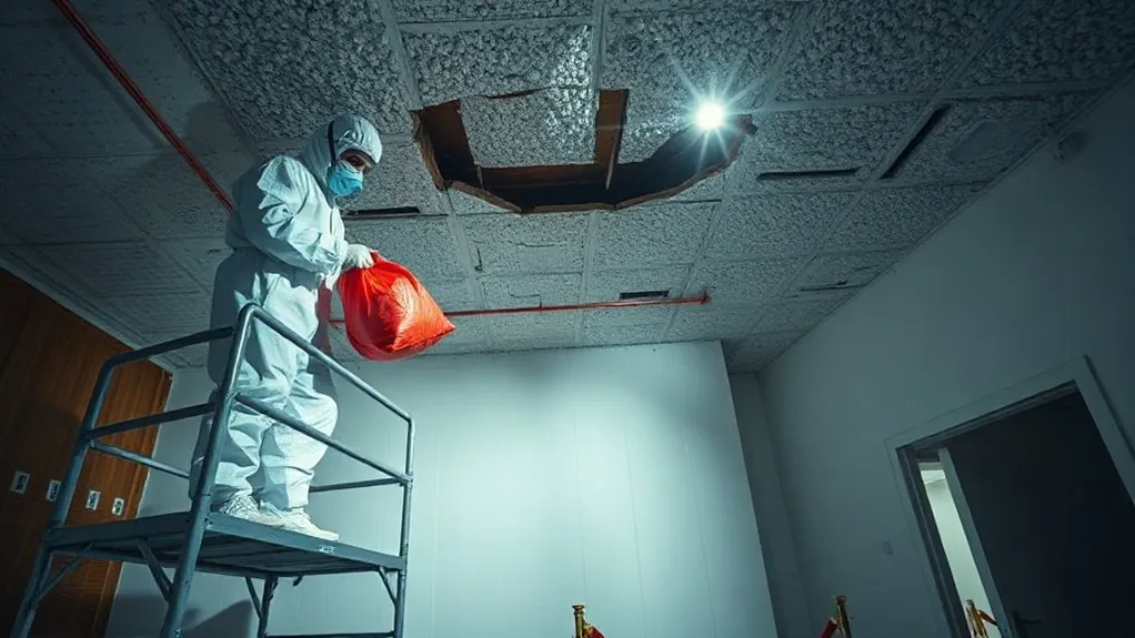 Asbestos Ceiling Removal in Brockley — HSE-licensed specialists