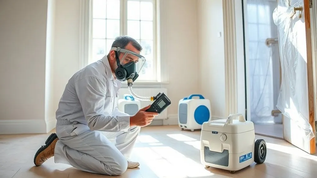 4-Stage Clearance Testing in Brockley — HSE-licensed specialists