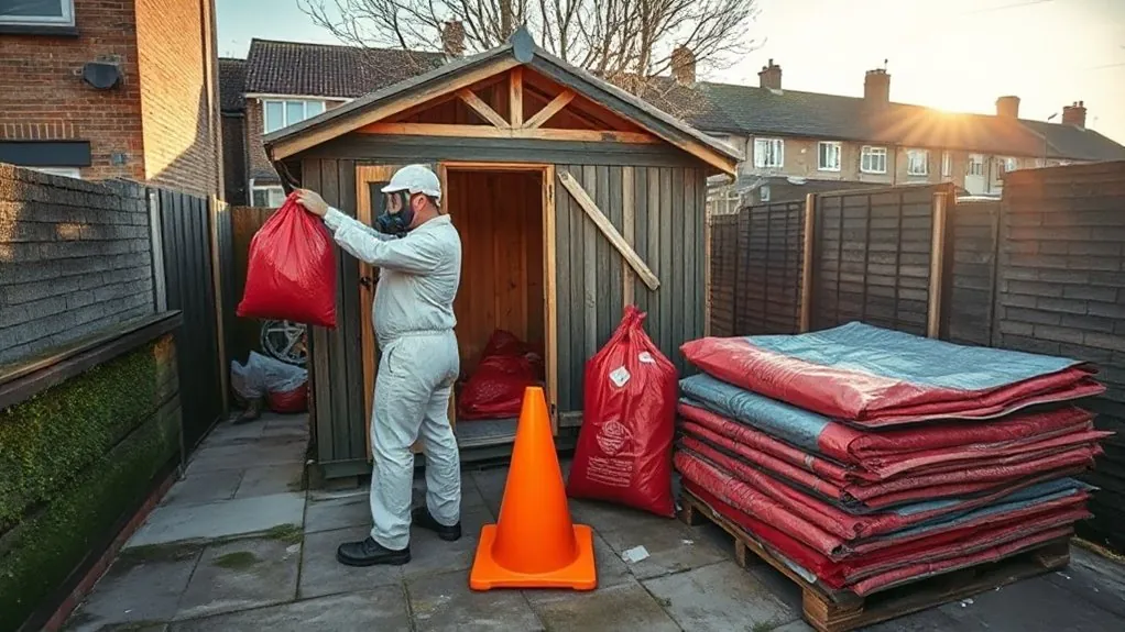 Garage & Shed Roof Removal in Brockley — HSE-licensed specialists